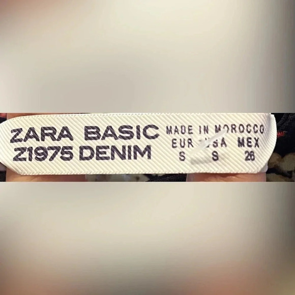 ZARA floral printed dress 👗 long sleeve size small - Picture 12 of 12